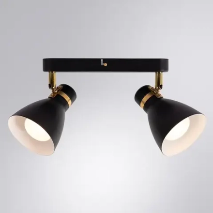 Спот Arte Lamp FAFNIR A5047PL-2BK, 2хE27