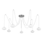 Citilux ATMAN SMART CL226A071 LED RGB Умная подвесная люстра Матовый Хром