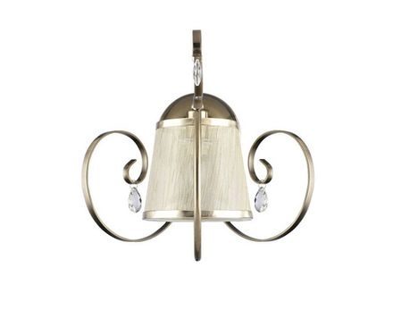 Настенный светильник (бра) Simone FR2020-WL-01-BZ, E14х1. TM Maytoni