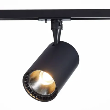 ST351.446.20.36 Св-к трек. Мат. черный LED 1*20W 4000K 1 800Lm Ra≥90 36° IP20 L118xW78xH174 100-240V