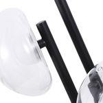 Настольная лампа Crystal Lux BOSQUE LG3 BLACK/TRANSPARENT 0270/503