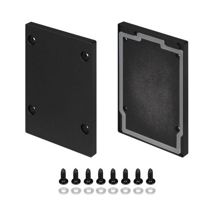 Заглушка IP-LINE-5475 BLACK глухая (Arlight, Металл)