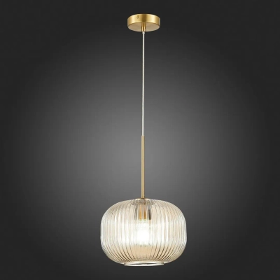 SL1154.313.01 Подвес ST-Luce Латунь/Коньячный E27 1*60W