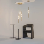 Подвесной светильник Предвидение / Foresight 3000К 8Вт, MOD347PL-L8BS3K. TM Maytoni