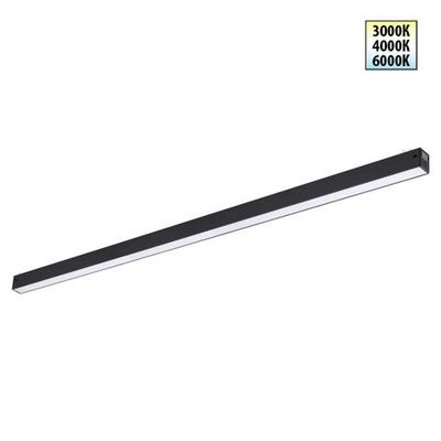 359942 PORT NT25 208 черный Трековый светильник с переключ. цв. темпер. IP20 LED 3000К\4000К\6000К 30W 90-240V VECTOR