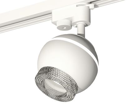Комплект трекового светильника XT1101060 SWH/CL белый песок/прозрачный MR16 GU5.3 LED 3W 4200K (A2520, C1101, N7191)