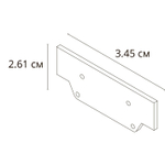 Заглушка для профиля Arte Lamp TRACK ACCESSORIES A631005E