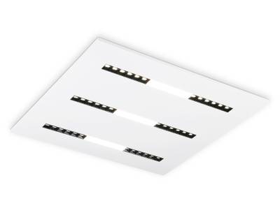 Светодиодная панель в стиле техно DPS1070 WH белый 48W 4000K 175-265V IP20 4080LM 595*595*14