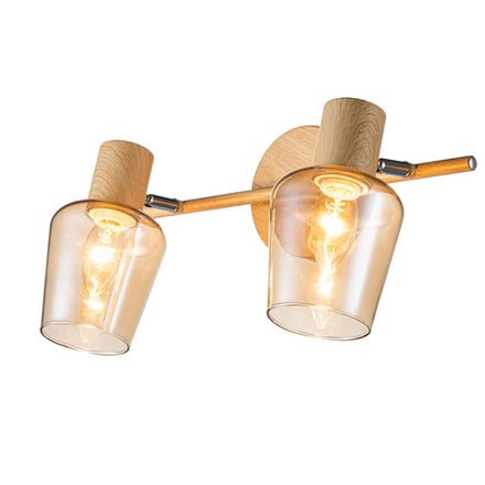 Настенно-потолочный свет Escada 691/2A E14*40W Wood