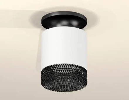 Комплект накладного светильника XS7401084 SWH/PBK/BK белый песок/черный полированный/тонированный MR16 GU5.3 (N7926, C7401, N7192)