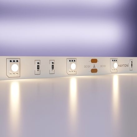 Светодиодная лента 12В 5050 7,2Вт/м 3000K 5м IP20, 10120. TM Maytoni