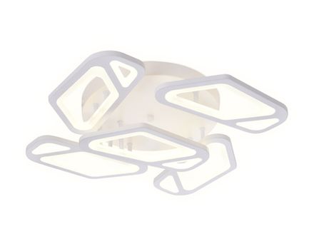 Потолочный светодиодный светильник с пультом FA587/5 WH белый 113W 590*590*120 (ПДУ РАДИО 2.4G)
