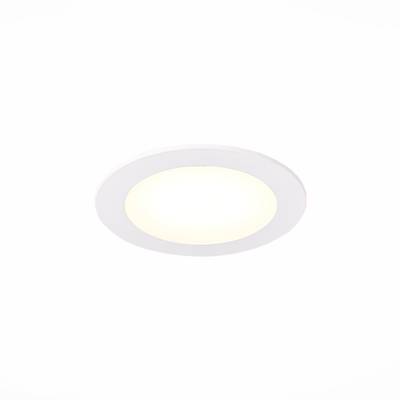 ST209.548.06 Св-к встр. Белый LED 1*6W 4000K 370Lm Ra80 110° IP20 D120xH8 90-265V