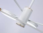 Светильник светодиодный подвесной FL51635/6 WH/GD белый/золото 3000K/4200K/6400K 50W D800*780 (Без ПДУ)