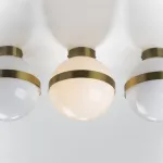 812111 Люстра GLOBO 1х40W E14 antique bronze/white Lightstar