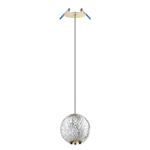 5008/5LA L-VISION ODL24 567 золотой/металл/акрил Подвес LED 5W 4000K 390лм CRYSTAL