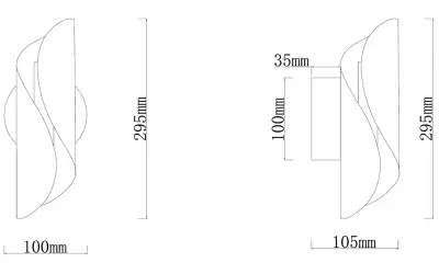 Настенный светильник Arte Lamp CICLONE A2475AP-7PB, 1хLED