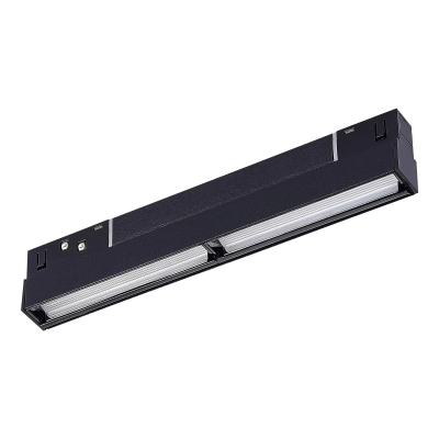 ST804.436.12 Магнитный трековый светильник Черный LED 1*12W 3000K 700Lm Ra>90 120° IP20 L220xW22xH46 48VV