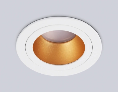 Светильник встраиваемый TN102823 WH/GD белый/золото GU5.3 D92*50
