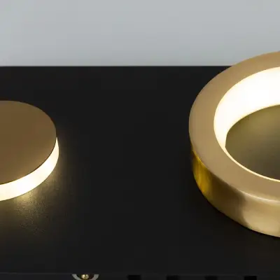 Настенный светильник Arte Lamp LUCAS A2602AP-10BK, 1хLED