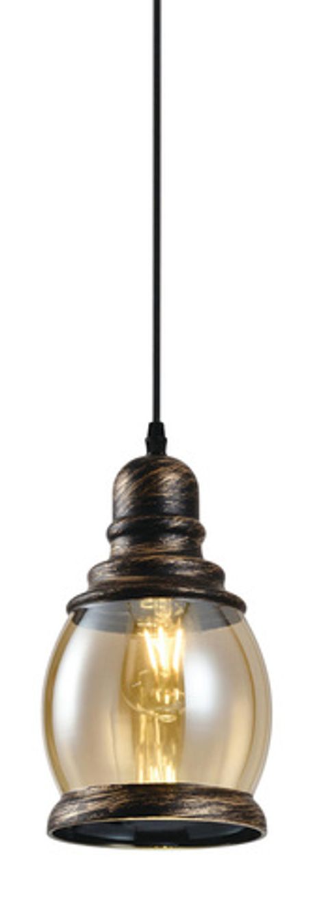 Подвесной светильник Escada 1101/1 E27*60W Wenge/Bronze