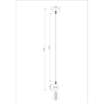 Подвесной светильник Arte Lamp MARK A7047SP-1BK, 1хE27