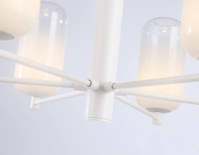 Светильник светодиодный подвесной LH11107/6 WH/FR белый/белый матовый 24W 3000K D630*280