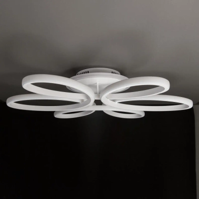 Citilux Сезар Смарт CL233A170E RGB Умная люстра Белая