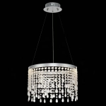 SL6201.103.24 Люстра подвесная ST-Luce Серебристый/Прозрачный LED 1*24W 3000K/4000K/6000K