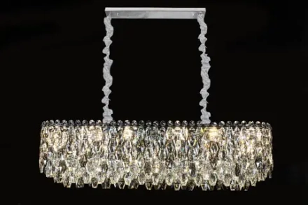 Люстра подвесная Sovrana Chrome FL1191-21PO, E14х21