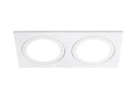Светильник встраиваемый TN51826/2 WH белый GX53/2 max 15W 215*110*39
