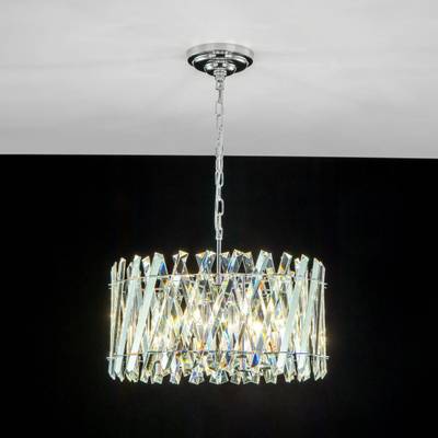 Citilux Ингвар CL334261 Люстра подвесная хрустальная Хром