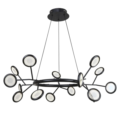 Подвесная люстра Mugs 4252-15P, 15*LED*3W, 3825LM, 4000K. ТМ F-Promo