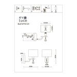 SLE107701-01 Бра Шампань/Светло-бежевый E14 1*40W