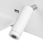 808546 Бра MURO 4,5W+3W LED 360LM+240LM БЕЛЫЙ 3000K