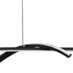 736447 Люстра ROTONDA 55W LED 2736LM 120G ЧЕРНЫЙ 3000-6000K Lightstar