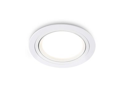 Светильник встраиваемый поворотный точечный TN51911 WH белый GX53 max 12W D115*23