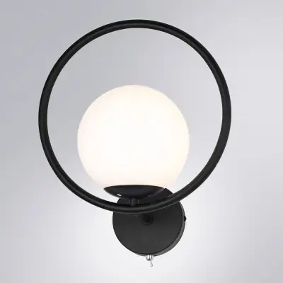 Бра Arte Lamp MATISSE A7741AP-1BK, 1хE14