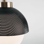 Подвесной светильник 50106/1 античная бронза/черный, E27х1