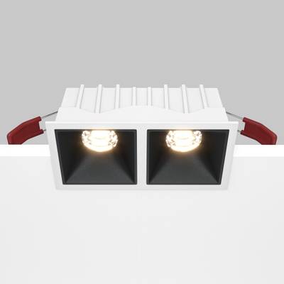 Встраиваемый светильник Alfa LED 3000K 2x10Вт 36° Dim Triac, DL043-02-10W3K-D-SQ-WB. TM Maytoni