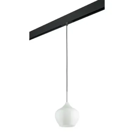 PRO803040 Светильник д/1-фазн трека PENTOLA 1х40W E14 ХРОМ/БЕЛЫЙ/ЧЕРНЫЙ (803040+595007) Lightstar