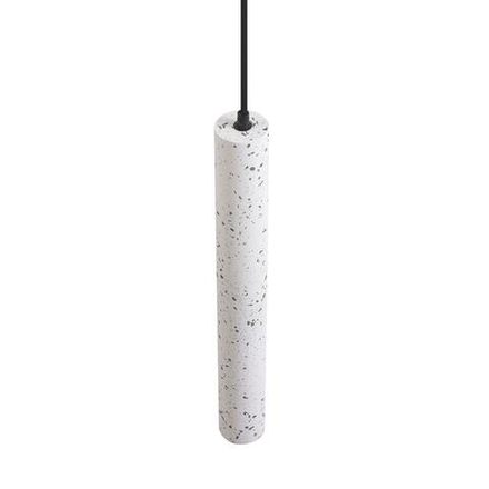 8356/1B SUSPENTIONI LN26 332 черный/белый, металл/цемент Подвес GU10 LED 5W 220V SHAMAREL