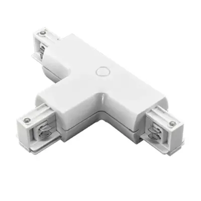 504136 Соединитель трековый трехфазный BARRA T-образный БЕЛЫЙ Lightstar