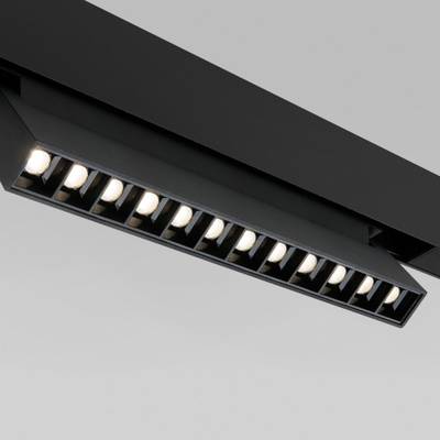 Slim Magnetic Трековый светильник  HL02 12W 4200K черный 85010/01