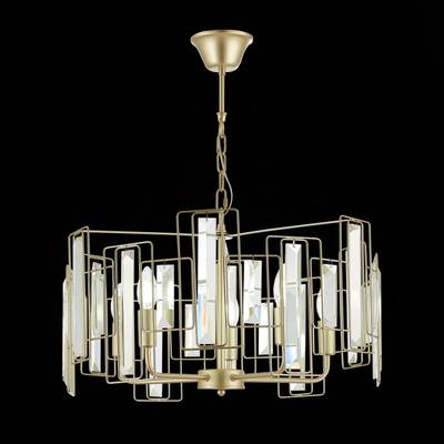 SLE103403-05 Люстра подвесная Шампань/Прозрачный E14 5*40W