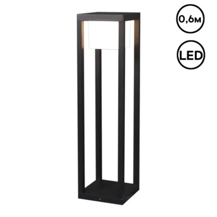 09978-0.7-001JH 0,6M LED12W BK фонарь Reluce, LED