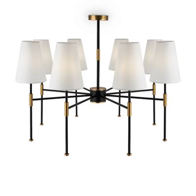 Люстра Tida FR5196PL-08BBS. ТМ Freya