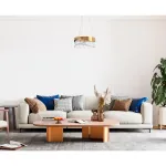 703163 Люстра HELIO 30W LED 2778LM ШАМПАНЬ 3500K Lightstar