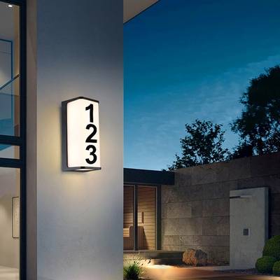 Уличный настенный светильник Arte Lamp LANCIA A6419AL-1BK, 1хLED