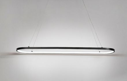 Светильник подвесной Crystal Lux PROXIMO SP42W LED L1100 BLACK 3530/242